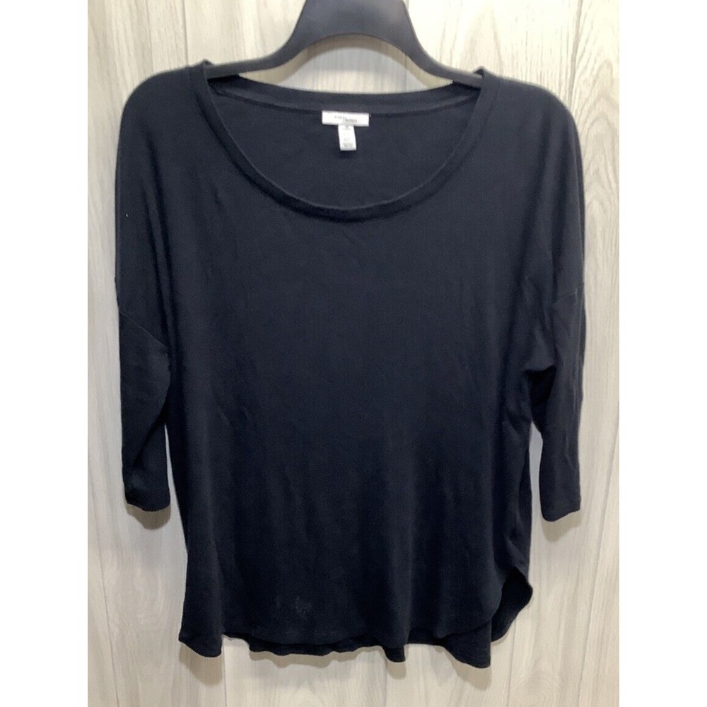 DAILY RITUAL Women's (Size XXL) 3/4 Sleeve Round Neck Shirt *Stain*